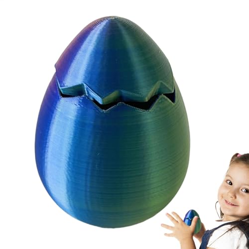 Eier leer, gedrucktes Spielzeug - -gedruckte Bunte Eier mit hüpfendem Boden,Schreibtischspielzeug, handgefertigte kleine Eier, Urlaubsdekoration, Themenpartys, Zubehör für Freunde und Familie Eier leer, gedrucktes Spielzeug - -gedruckte Bunte Eier mit hüpfendem Boden,Schreibtischspielzeug, handgefertigte kleine Eier, Urlaubsdekoration, Themenpartys, Zubehör für Freunde und Familie von Generic