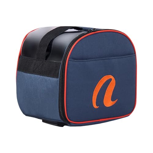 Einzelne Bowlingtasche für - Bowlingballhalter mit viel Platz, Bowlingtasche aus schützendem Stoff für Bowlingballhandschuhe für Handtücher (Blau) von Generic