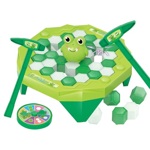 Eis brechendes Brettspiel: Eisblock Spielzeug zum Schlagen mit Froscheis, Puzzlespiel mit Eisbrecher | Party Game, Spaß von Generic