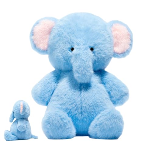 Elefant Plüschtier Elefant Plüschtier Elefant - Elefant Cartoon Puppe | Kuscheltier Plüschtier, 30 cm / 11,8 Zoll weiche entzückende Elefant Plüschpuppe gi Elefant Plüschtier Elefant Plüschtier Elefant - Elefant Cartoon Puppe | Kuscheltier Plüschtier, 30 cm / 11,8 Zoll weiche entzückende Elefant Plüschpuppe gi von Generic