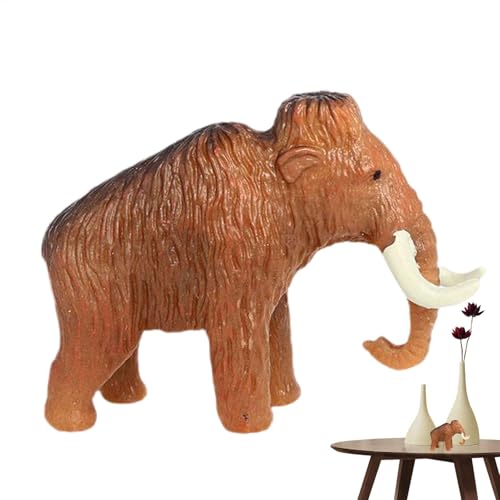 Elefantenfiguren für Kinder, Elefantenmodellspielzeug, Tierfigur, Elefant, realistisches Design, kognitives Beleuchtungsspielzeug für kreative Spiele, Basteln, Sammlungen, Bildungszwecke von Generic