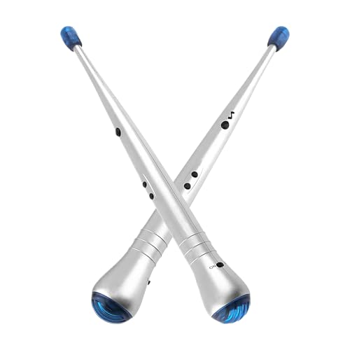 Elektrische Luftdrumsticks – Stick für elektronische Schlagzeugschläge, digitale Steinstäbe | tragbares pädagogisches Drum-Spielzeug mit Sound und Licht, elektronische Schlagstäbe für Pri Elektrische Luftdrumsticks – Stick für elektronische Schlagzeugschläge, digitale Steinstäbe | tragbares pädagogisches Drum-Spielzeug mit Sound und Licht, elektronische Schlagstäbe für Pri von Generic
