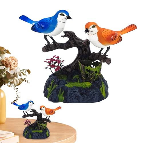 Elektrische Vogeldekoration: sprechender Simulationsvogel, realistische elektronische Vogeldekoration | Lebendige Vogeldekoration, batteriebetrieben, Heimdekoration Elektrische Vogeldekoration: sprechender Simulationsvogel, realistische elektronische Vogeldekoration | Lebendige Vogeldekoration, batteriebetrieben, Heimdekoration von Generic