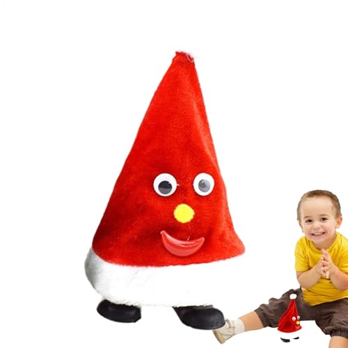 Elektrische Weihnachtsmütze, tanzende Weihnachtsmütze, elektrische Schaukel für Weihnachtsbaum in Bewegung, interaktives elektrisches Spielzeug für Kinder und Erwachsene Elektrische Weihnachtsmütze, tanzende Weihnachtsmütze, elektrische Schaukel für Weihnachtsbaum in Bewegung, interaktives elektrisches Spielzeug für Kinder und Erwachsene von Generic