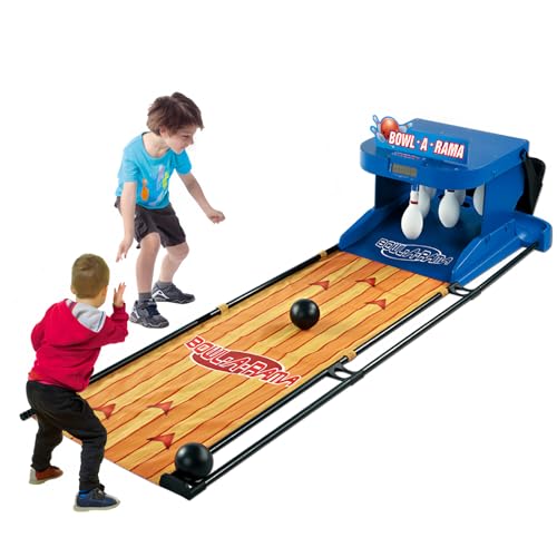 Elektronische Bowlingbahn Spiel 2m, Mit Led Elektronische Torschütze Automatische Ball Rückkehr Und Reset Funktion, Für Kinder Und Erwachsene von Generic