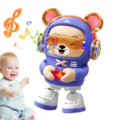 Elektronischer Bär, elektrisches Musikspielzeug, Bär, Herztanz, Musikspielzeug, elektrisch, Herz-Bär, für Kinder ab 3 Jahren Elektronischer Bär, elektrisches Musikspielzeug, Bär, Herztanz, Musikspielzeug, elektrisch, Herz-Bär, für Kinder ab 3 Jahren von Generic
