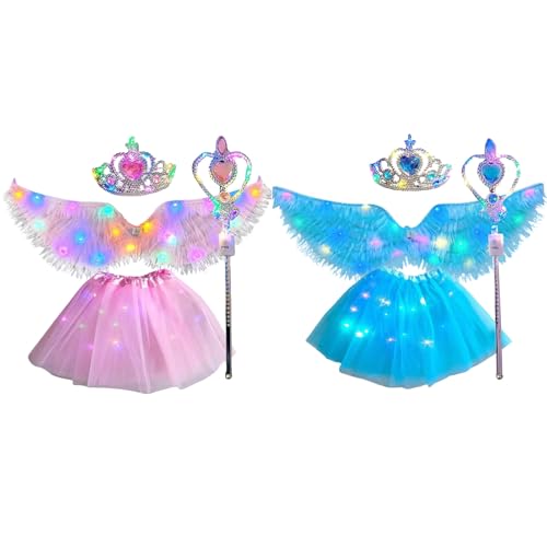 Engel Kostüm Für Mädchen - Leuchten Flügel | Engelsflügelkostüm | Kinder Für Das Brautschule Festival Cosplay Feiertag Bonfire Weihnachtsfeier Geburtstagsfeiertag, Brautveranstaltung, Performanc Engel Kostüm Für Mädchen - Leuchten Flügel | Engelsflügelkostüm | Kinder Für Das Brautschule Festival Cosplay Feiertag Bonfire Weihnachtsfeier Geburtstagsfeiertag, Brautveranstaltung, Performanc von Generic