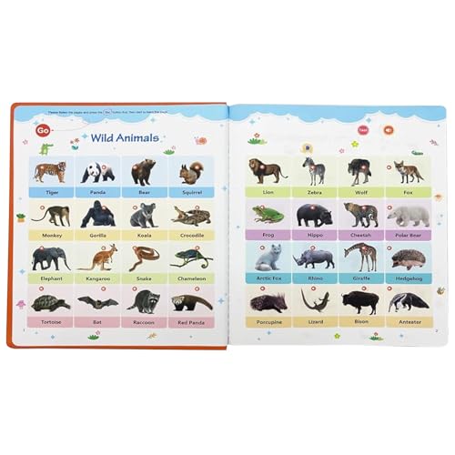English Word Speak Books, English Word Speak Books-Erste englische Aussprache Bücher, englische Wortaussprache Bücher, grundlegende englische Wörter, Hörbücher, englisches Bildungsspielzeug von Generic