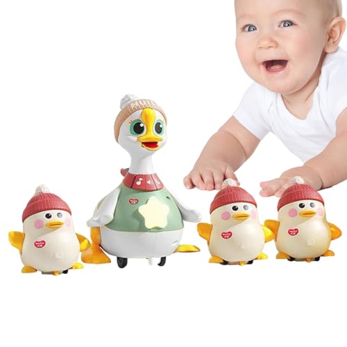 Enten-Spielzeug, Walking Ente Spielzeug für Kinder - Multifunktionales Tierspielzeug - Wackelendes Gehspielzeug für Babys von 6 bis 12 Monaten, Beleuchtetes Spielzeug Enten-Spielzeug, Walking Ente Spielzeug für Kinder - Multifunktionales Tierspielzeug - Wackelendes Gehspielzeug für Babys von 6 bis 12 Monaten, Beleuchtetes Spielzeug von Generic
