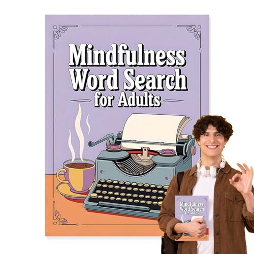Entspannendes Wort Finden Sie Buch - Big Print Puzzle Volume, 400+ Suchanfragen unterhaltsame Aktivitäten, geeigneter Großeltern, Eltern Freunde | Fokussierung Entspannung Mentalübung Reisen Spaß Feie von Generic