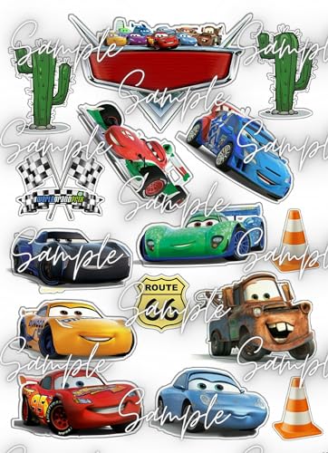 Essbare Tortenaufleger Cars Essbar Druck Design 1 Essbare Tortenaufleger Cars Essbar Druck Design 1 von Generic