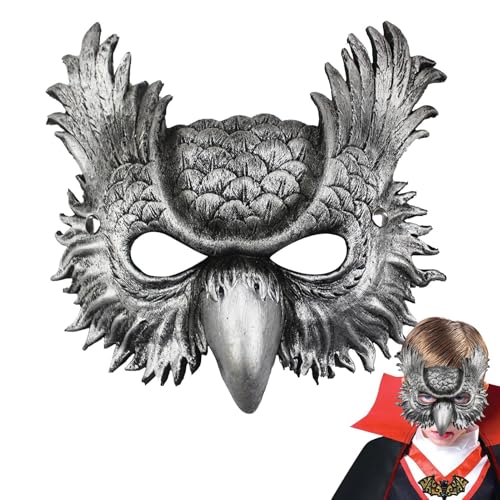 Eulenmaske für Erwachsene, Halloween-Eulenmaske - Eulen-Masken-Requisiten - Einzigartige Eulenmaske -Party, Halloween von Generic