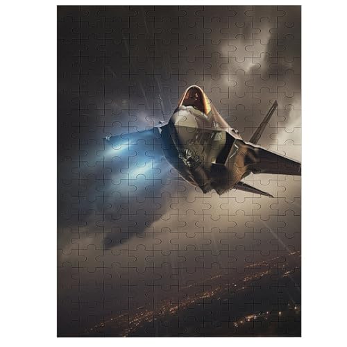F 35 Fighter - 1000 Teile Puzzle – - Hochauflösendes - Gelegenheitsspiel – 1000 Teile Holzpuzzle 200 von Generic