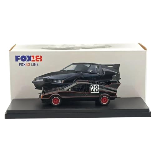 FOX18 1:43 Supersport Typ 724 Ferat Movie Version #28 1981 Harz Modellauto Miniatur Limited Collection Auto Spielzeug Fahrzeug Modelle von Generic