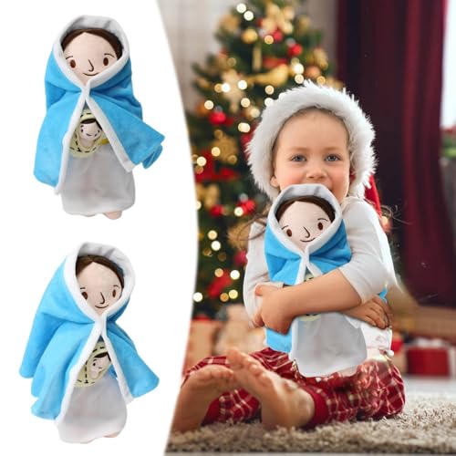 Factorys Halloween Gefüllte Puppe Ostern Christus Gott (Sky Blue, 32X20X5) von Generic