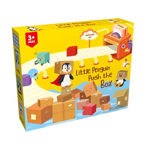 Factorys Puzzlespiel Push The Thinking Ability Test Intelligente interaktive Spiele Räumliches Denken Logisches Denken für Kinder (Yellow, 24x6x20cm) von Generic