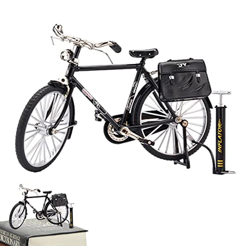 Fahrrad Modellleiter - Metall Fahrrad Skulptur, Retro Fahrrad Modell | Kleinfinger Fahrrad mit Luftpumpe, diIy Fahrradmodell für Büro, Tisch, Regal, Schrank für Garten, Wohnzimmer, Weihnachten Fahrrad Modellleiter - Metall Fahrrad Skulptur, Retro Fahrrad Modell | Kleinfinger Fahrrad mit Luftpumpe, diIy Fahrradmodell für Büro, Tisch, Regal, Schrank für Garten, Wohnzimmer, Weihnachten von Generic