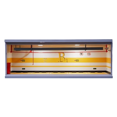 Fahrzeugvitrine Im Maßstab 1:64, Automodell, Beleuchtete Parkhaus Displaybox, Geschenke, Gelb Fahrzeugvitrine Im Maßstab 1:64, Automodell, Beleuchtete Parkhaus Displaybox, Geschenke, Gelb von Generic