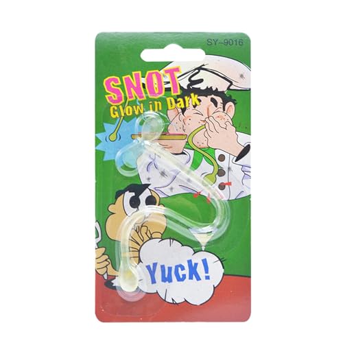 Fake Runny Nase, Nasenspielzeug - lustige falsche Snot -Requisiten Performance Tricky Kostüm Aprilscherz 'Tag, lustige knifflige, gefälschte Snot -Requisiten Halloween Kostüm Streich Halloween Party G von Generic