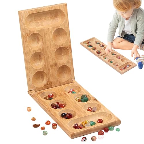 Falten Sie Holzspiel - Afrika Board -Set, Tragbares Strategiespiel Mit Glasperlen | Bildungsfamilienspiel Für Erwachsene Und Kinder, Leicht Traditionelle Puzzle -Aktivitäten Für Gehirntraining Falten Sie Holzspiel - Afrika Board -Set, Tragbares Strategiespiel Mit Glasperlen | Bildungsfamilienspiel Für Erwachsene Und Kinder, Leicht Traditionelle Puzzle -Aktivitäten Für Gehirntraining von Generic