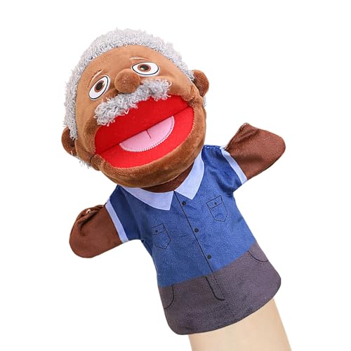 Familienhandpuppen, Familienpuppen für Kinder - Schulhauspuppe | Interaktive Fantasy-Spielpuppe Schulheimpuppe mit beweglichem Mund für Mädchen von Generic