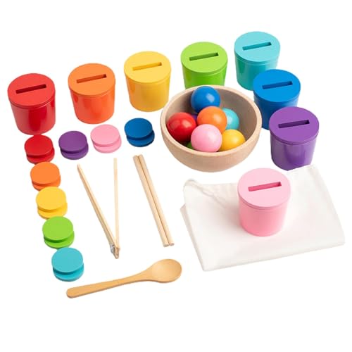 Farblernen für Kleinkinder, sensorisches Farbsortierspielzeug | Farben lernen zum Zählen von Spielzeug - Lern- und Lernspielzeug, Feinmotorik-Spielzeug, Spiel von Generic