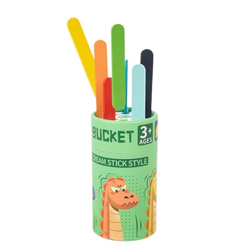 Farbsortierspielzeug – für Kleinkinder, sensorisches Spielzeug zum Sortieren von Farben | Lernspielzeug zum Sortieren von Farben aus Holz | Handheld Krug Aktivitäten von Generic