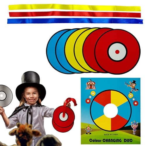 Farbtransformationsscheibe - leichtes magisches Kit für magische Tricks Farbwechsel Farbwechsel Geschenk für Geburtstagsfeier für Halloween von Generic