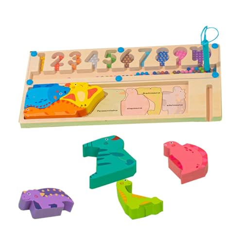 Farbübereinstimmungstafel, Zählpuzzletafel | Sortiertes 2-in-1-Spielzeug, kognitives Puzzle-Spielzeug, Lernspielzeug zum Zählen, verschiedene Spielzeuge für 3 Jahre von Generic