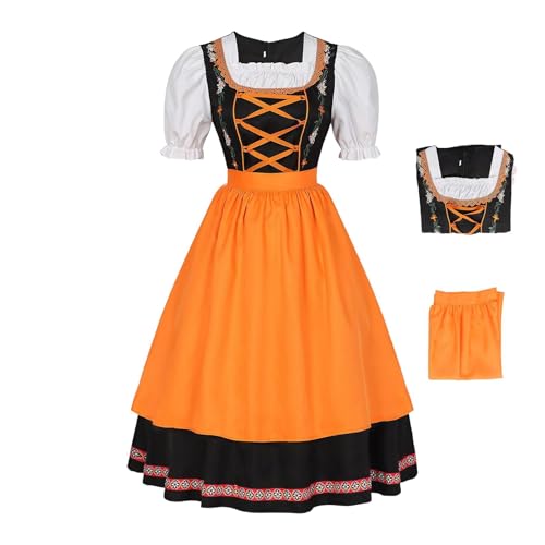Faschingskostüme für Frauen, Festival-Outfits für Frauen, schönes Festival Outfit für Frauen, Festival-Kleid, elegante Kostüme für Oktoberfest Karneval von Generic