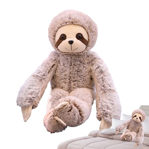Faultier Plüschtier, niedliches Plüschkissen, weich und zart | Niedliches Kinderkissen, ideal für Weihnachten, Heimdekoration, Schlafzimmersofa, Geburtstag und Valentinstag Faultier Plüschtier, niedliches Plüschkissen, weich und zart | Niedliches Kinderkissen, ideal für Weihnachten, Heimdekoration, Schlafzimmersofa, Geburtstag und Valentinstag von Generic