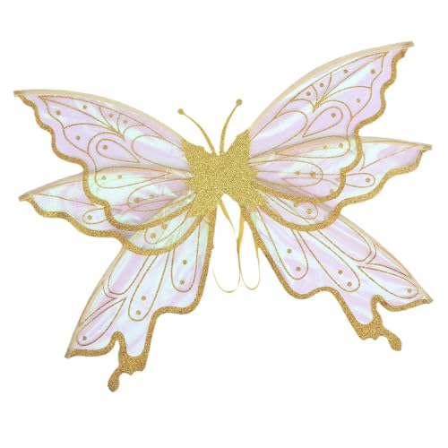 Feenflügel Erwachsene - Glitzer-Feenflügel, Dress Up Feen-Schmetterlingsflügel | Feenflügel für Mädchen und Frauen, Schmetterlingsflügel für Erwachsene, Engelsflügel für Halloween-Kostüme Feenflügel Erwachsene - Glitzer-Feenflügel, Dress Up Feen-Schmetterlingsflügel | Feenflügel für Mädchen und Frauen, Schmetterlingsflügel für Erwachsene, Engelsflügel für Halloween-Kostüme von Generic