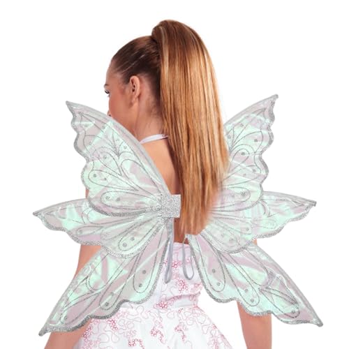 Feenflügel – Feenflügel für Damen und Mädchen Erwachsene | Engels- und Feenkostüm, Schmetterlings-Elfenflügel für Halloween-Kostüme, Engelsflügel Feenflügel – Feenflügel für Damen und Mädchen Erwachsene | Engels- und Feenkostüm, Schmetterlings-Elfenflügel für Halloween-Kostüme, Engelsflügel von Generic