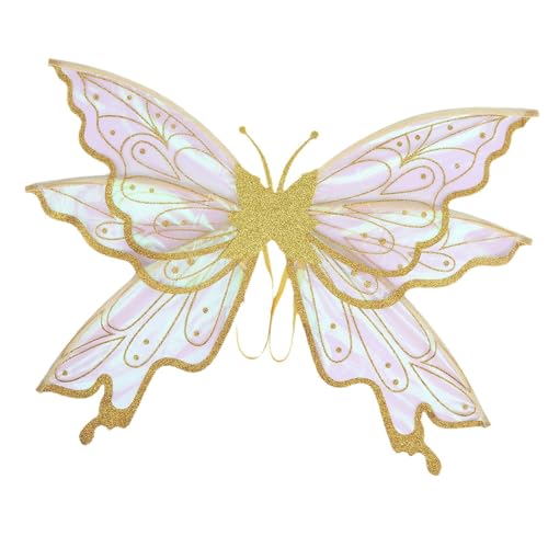 Feenflügel mit Glitzer - Schmetterlingsflügel, ausgefallenes Kostüm | Elegantes und realistisches Design für Frauen und Mädchen, perfekt für Halloween, Prinzessin -Partys, Cosplay, magische Events und Feenflügel mit Glitzer - Schmetterlingsflügel, ausgefallenes Kostüm | Elegantes und realistisches Design für Frauen und Mädchen, perfekt für Halloween, Prinzessin -Partys, Cosplay, magische Events und von Generic