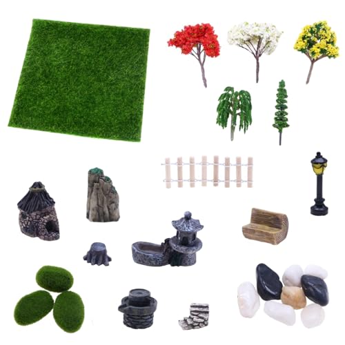 Feenhaus-Set für den Außenbereich | Feenhaus-Set für den Außenbereich | Miniatur-Figuren, Miniatur-Figuren, Feengarten für die Gartendekoration Feenhaus-Set für den Außenbereich | Feenhaus-Set für den Außenbereich | Miniatur-Figuren, Miniatur-Figuren, Feengarten für die Gartendekoration von Generic