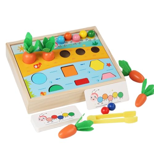 Feinmotorik Spielzeug Für Kinder Ab 12 Monate,Pädagogisches Holzspielzeug Zur Frühförderung Und Motoriktraining - Lernspiele Für Eltern-Kind-Bindung, Familienzeit & Sozialentwicklung Bei Mädchen Und Feinmotorik Spielzeug Für Kinder Ab 12 Monate,Pädagogisches Holzspielzeug Zur Frühförderung Und Motoriktraining - Lernspiele Für Eltern-Kind-Bindung, Familienzeit & Sozialentwicklung Bei Mädchen Und von Generic