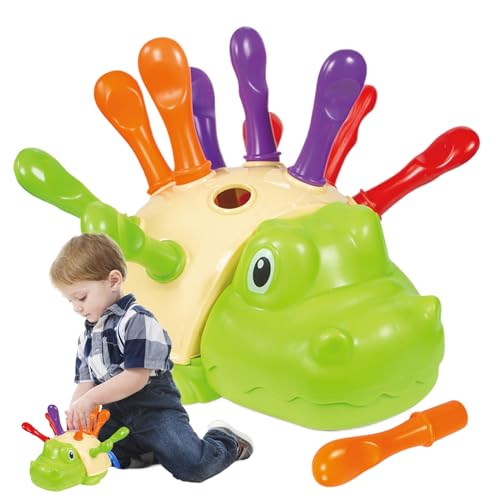 Feinmotorikspielzeug, Feinmotorikspielzeug, sensorisches Spielzeug, Igel, Fidget-Spielzeug, pädagogisches Lernspielzeug für Kinder, sensorisches Spielzeug von Generic