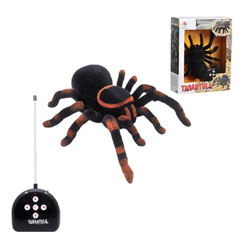 Fernbedienung Spinne, Lustige Scherz-Streich-Requisiten, RC Spinnenspielzeug | Realistisches Spinnenspielzeug | Gag-Spielzeug Für Halloween,Elektrisches Fernbedienungsspielzeug Fernbedienung Spinne, Lustige Scherz-Streich-Requisiten, RC Spinnenspielzeug | Realistisches Spinnenspielzeug | Gag-Spielzeug Für Halloween,Elektrisches Fernbedienungsspielzeug von Generic