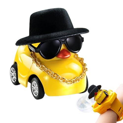 Ferngesteuertes Spielzeugauto, ferngesteuertes Auto, niedliche Ente mit 5,5 G mit LED, Silikonband, ferngesteuertes kleines Auto, Set von Generic