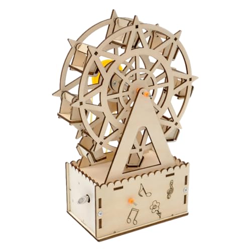 Ferrrisradmusik, rotierendes Riesenradhandwerk - hölzerne Musikbox Ferrris -Radhandwerk Kits für Erwachsene Teen Boy Geburtstag Weihnachten hölzerne Ferrris -Musikbox rotierende Riesenradhandwerk Ferrrisradmusik, rotierendes Riesenradhandwerk - hölzerne Musikbox Ferrris -Radhandwerk Kits für Erwachsene Teen Boy Geburtstag Weihnachten hölzerne Ferrris -Musikbox rotierende Riesenradhandwerk von Generic