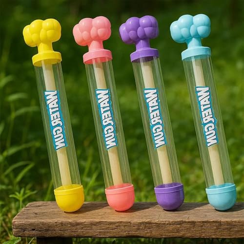 Feuerwerk-Wasserpistolen-Set, lustige Feuerwerk-Wasserpistole, geeignet for Partys, Konzerte, Festivals, Poolpartys, Versammlungen,(4-Pack) von Generic