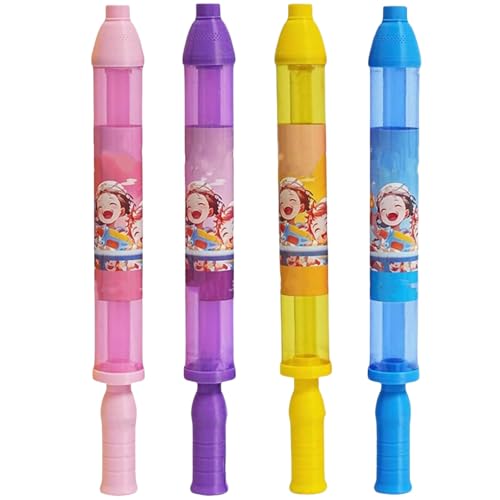 Feuerwerk-Wasserpistolen-Spielzeug – Romantischer Wasserstrahl for Paare, Familie und Freunde | Lustiges interaktives Partyspiel, Wassersprinkler im Feuerwerksstil(4 PCS) von Generic