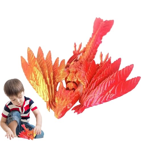 Fidget Drachenspielzeug, bedruckt, Drachenmotiv, Spielzeug, Schreibtischdekoration, für Kinder, bewegliches Drachen-Spielzeug Fidget Drachenspielzeug, bedruckt, Drachenmotiv, Spielzeug, Schreibtischdekoration, für Kinder, bewegliches Drachen-Spielzeug von Generic