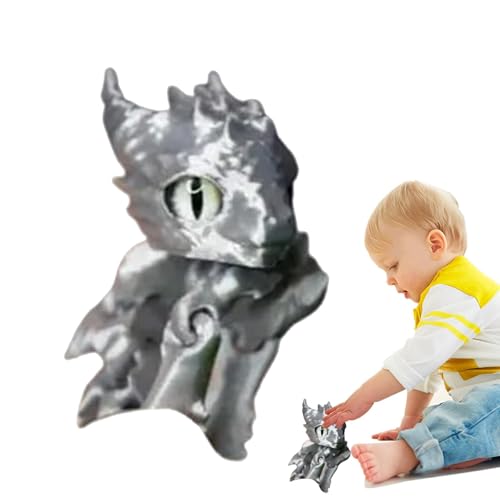 Fidget-Spielzeug, bedruckt, Drachenaktionsfigur, Mehrzweckfiguren, Spielzeug, bedruckt, kreatives Schreibtischfigur, Stressabbau-Spielzeug für Frauen, Männer Fidget-Spielzeug, bedruckt, Drachenaktionsfigur, Mehrzweckfiguren, Spielzeug, bedruckt, kreatives Schreibtischfigur, Stressabbau-Spielzeug für Frauen, Männer von Generic