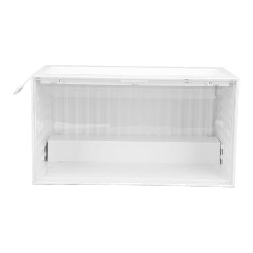 Figuren Zeigen eine LED -LED -Erfassungs -Anti -Staub -2 -Tier -Show für Sammlerstücke Anime -Spielzeugaufstellung Hülle (White) von Generic