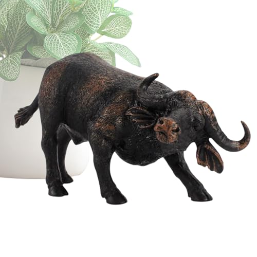 Figuren von Cow Animal Figure Toys | Farm Animal Educational Learning Spielzeug für die kognitive Entwicklung der Vorschule, Familien-Sammlerstücke, Dekoration Figuren von Cow Animal Figure Toys | Farm Animal Educational Learning Spielzeug für die kognitive Entwicklung der Vorschule, Familien-Sammlerstücke, Dekoration von Generic