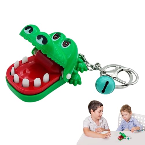 Finger Biting Animal Keychain Toys | Interaktive Mädchen beißen Handkrokodil Spielzeug Schlüsselanhänger mit lustigem Neuheit Design für Spiel | Niedliches sammelbares Tierspielzeug für Kinder thu Finger Biting Animal Keychain Toys | Interaktive Mädchen beißen Handkrokodil Spielzeug Schlüsselanhänger mit lustigem Neuheit Design für Spiel | Niedliches sammelbares Tierspielzeug für Kinder thu von Generic