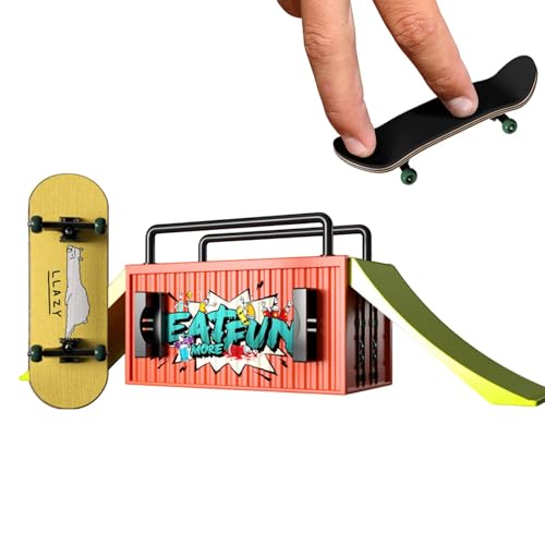 Finger Boards Kids -, Skateboards Toy Deck | Encourages Uniquenes | Kids Birthday Gift, Finger Skateboards, Versatile Use, Finger Skateboard Park, Skate Park Boy Kid Children Gift Random von Generic