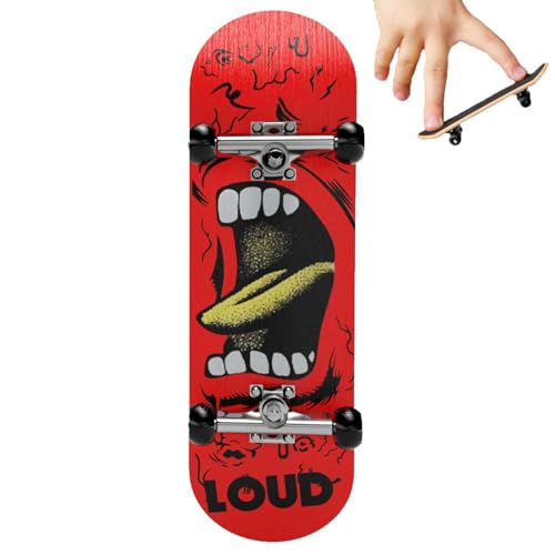 Finger-Scooter-Spielzeug für Skateboards mit einem 5-lagigen Ahornholz-Deck | Interaktive Skateboard-Fingerspielzeuge Erstellen Sie einen Skateboard-Park Finger-Scooter-Spielzeug für Skateboards mit einem 5-lagigen Ahornholz-Deck | Interaktive Skateboard-Fingerspielzeuge Erstellen Sie einen Skateboard-Park von Generic