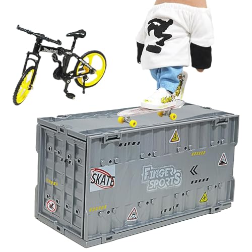 Finger Skate Park - Finger Skateboard Park, Finger Skateboard Park - Finger Skateboard Kit | Multifunktionales Skatepark-Set, Partygeschenke Für Kinder, Und Mädchen von Generic